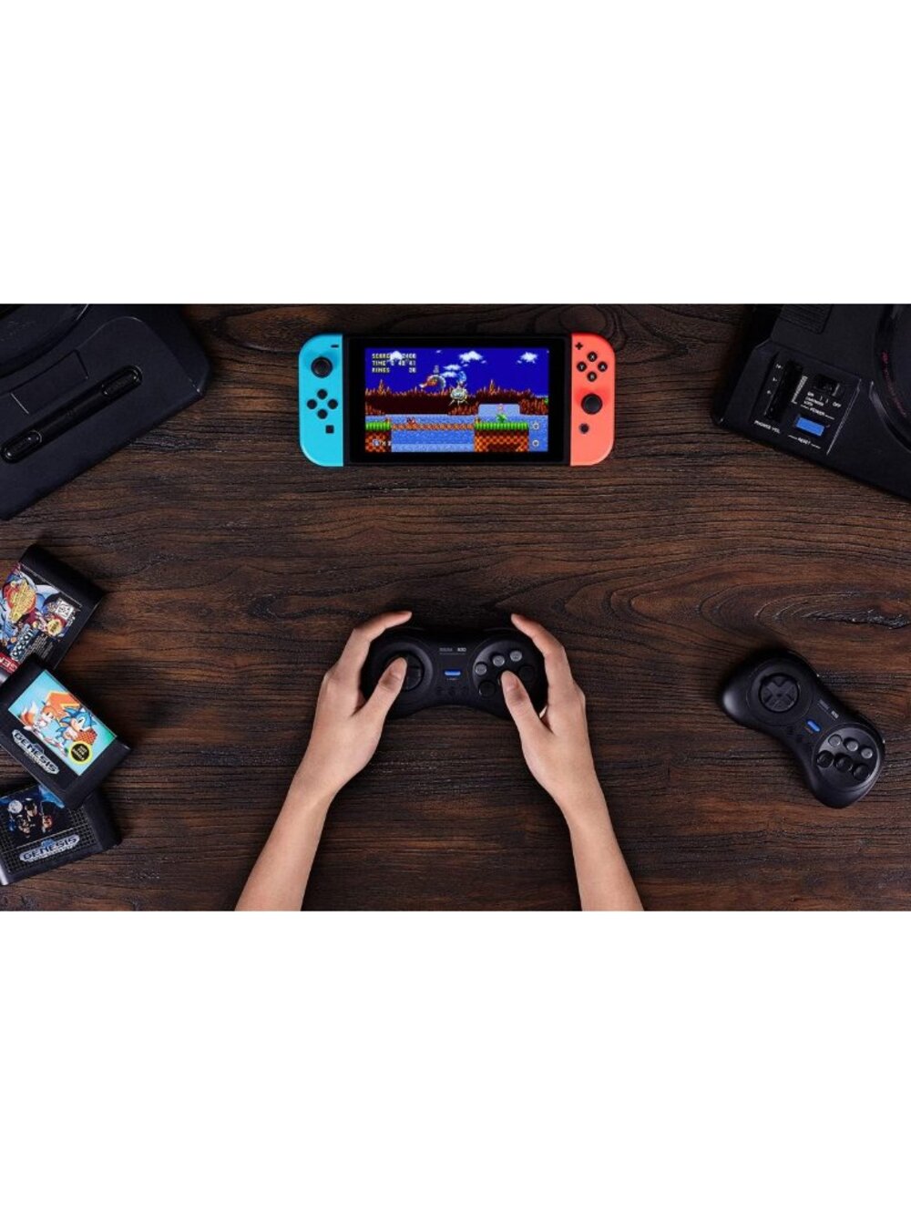 Bluetooth Game Controller for Switch, Windows & Android - 6-Button Retro Gaming - Picture 6 of 8